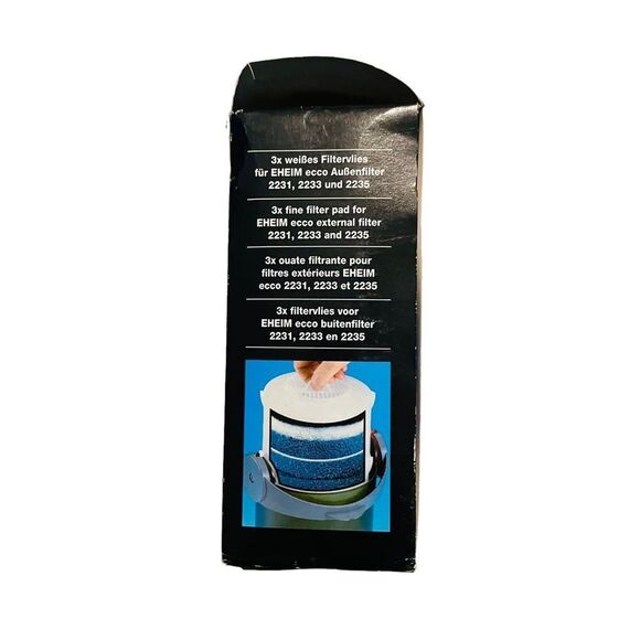 10/$25🦋 Eheim Ecco Fine White Filter Pad - Set of 3 - Picture 12 of 13